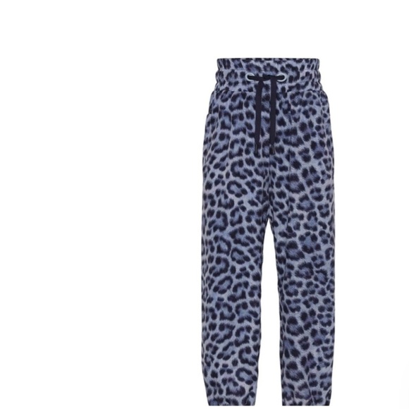 Molo Kids Blue Animal Print Joggers Euro 170/176. So 14 to 16 US - Picture 1 of 6